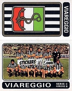 Cromo Viareggio Scudetto / Squadra - Calciatori 1972-1973 - Panini