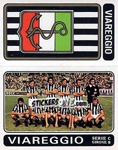 Figurina Viareggio Scudetto / Squadra