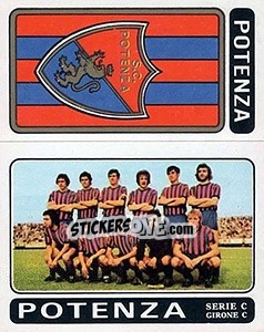 Cromo Potenza Scudetto / Squadra