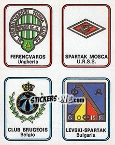 Figurina Ferencvaros / Spartak / Bruggois / Levski Spartak