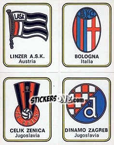 Figurina Linz A.S.K. / Bologna / Celik Zenica / Dinamo Zagreb