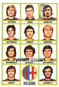 Figurina Squadra - Calciatori 1973-1974 - Panini