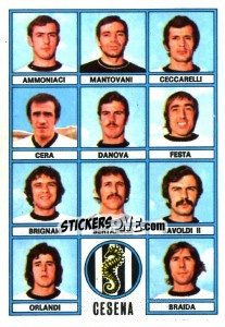 Sticker Squadra - Calciatori 1973-1974 - Panini