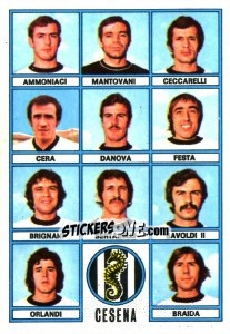 Sticker Squadra - Calciatori 1973-1974 n. 8 - Panini