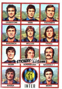 Sticker Squadra - Calciatori 1973-1974 n. 16 - Panini