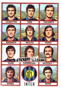 Figurina Squadra - Calciatori 1973-1974 - Panini