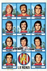 Cromo Squadra - Calciatori 1973-1974 - Panini