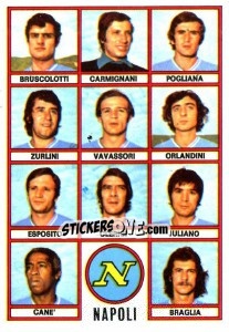 Figurina Squadra - Calciatori 1973-1974 - Panini