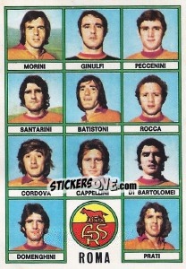 Sticker Squadra - Calciatori 1973-1974 - Panini