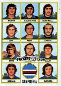 Sticker Squadra - Calciatori 1973-1974 n. 30 - Panini