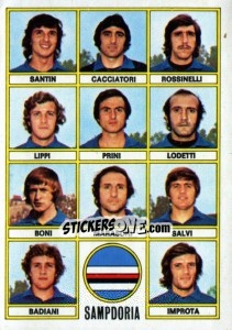 Cromo Squadra - Calciatori 1973-1974 - Panini