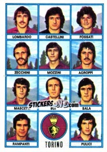 Figurina Squadra - Calciatori 1973-1974 - Panini