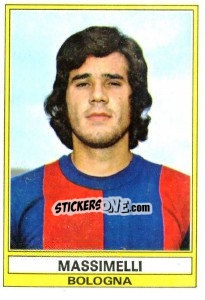 Sticker Massimelli - Calciatori 1973-1974 - Panini