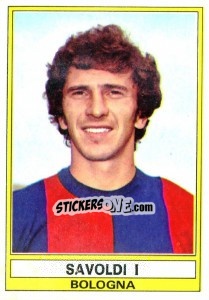 Figurina Savoldi I - Calciatori 1973-1974 - Panini