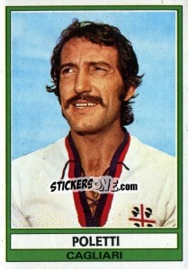 Sticker Poletti - Calciatori 1973-1974 - Panini