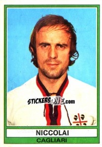 Sticker Niccolai - Calciatori 1973-1974 - Panini
