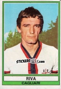 Sticker Riva - Calciatori 1973-1974 n. 64 - Panini