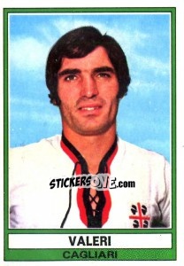 Figurina Valeri - Calciatori 1973-1974 - Panini