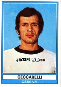 Sticker Ceccarelli - Calciatori 1973-1974 n. 74 - Panini
