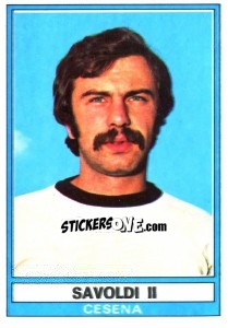 Sticker Savoldi II - Calciatori 1973-1974 n. 81 - Panini