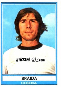Sticker Braida - Calciatori 1973-1974 - Panini