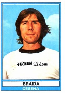 Sticker Braida - Calciatori 1973-1974 n. 82 - Panini
