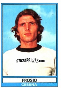Sticker Frosio - Calciatori 1973-1974 n. 83 - Panini