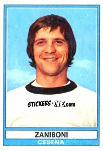 Sticker Zaniboni - Calciatori 1973-1974 - Panini