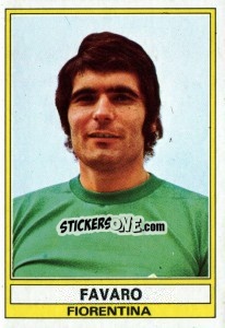 Figurina Favaro - Calciatori 1973-1974 - Panini