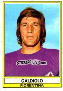 Sticker Galdiolo - Calciatori 1973-1974 n. 91 - Panini