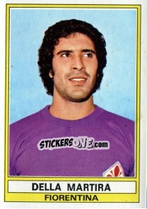 Sticker Della Martira - Calciatori 1973-1974 - Panini