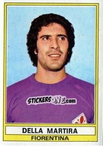 Figurina Della Martira - Calciatori 1973-1974 - Panini