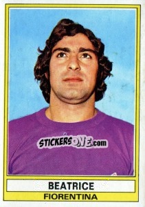 Figurina Beatrice - Calciatori 1973-1974 - Panini