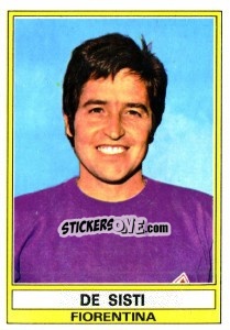 Sticker De Sisti - Calciatori 1973-1974 - Panini