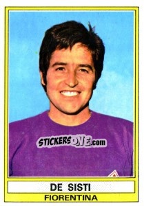 Sticker De Sisti - Calciatori 1973-1974 n. 96 - Panini