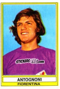 Sticker Antognoni - Calciatori 1973-1974 n. 97 - Panini