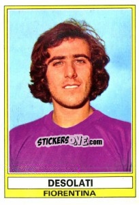 Figurina Desolati - Calciatori 1973-1974 - Panini