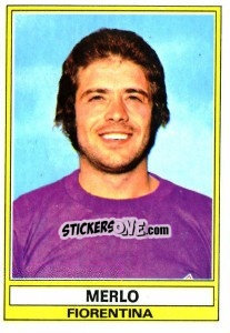 Figurina Merlo - Calciatori 1973-1974 - Panini