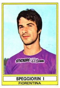 Figurina Speggiorin I - Calciatori 1973-1974 n. 100 - Panini