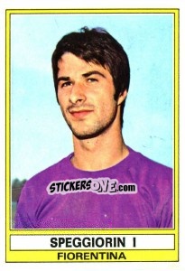 Figurina Speggiorin I - Calciatori 1973-1974 - Panini