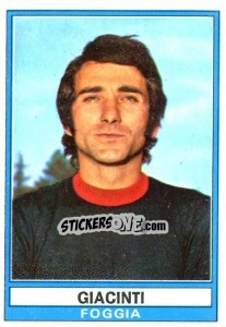 Cromo Giacinti - Calciatori 1973-1974 - Panini