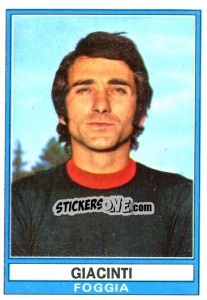 Sticker Giacinti - Calciatori 1973-1974 n. 108 - Panini