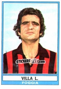 Figurina Villa L - Calciatori 1973-1974 - Panini