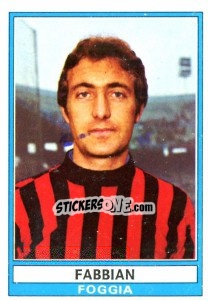 Figurina Fabbian - Calciatori 1973-1974 - Panini