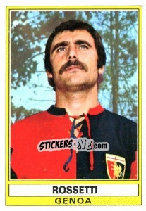 Cromo Rossetti - Calciatori 1973-1974 - Panini