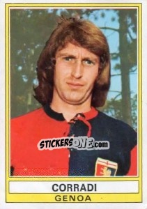 Sticker Corradi - Calciatori 1973-1974 - Panini
