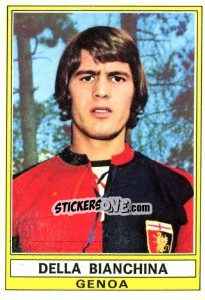 Sticker Della Bianchina - Calciatori 1973-1974 n. 137 - Panini