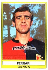 Sticker Ferrari - Calciatori 1973-1974 - Panini