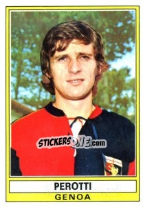 Cromo Perotti - Calciatori 1973-1974 - Panini