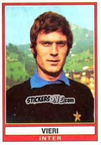 Sticker Vieri - Calciatori 1973-1974 n. 143 - Panini